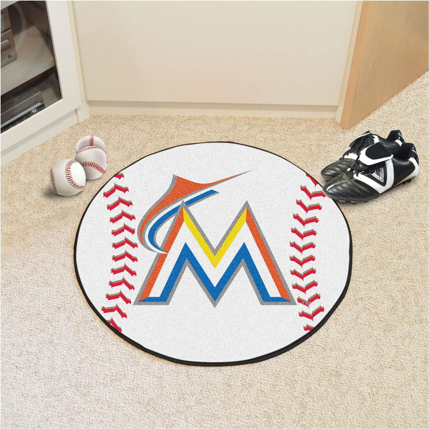 Northwest D-830004 Round Edge Bath Rug, 39