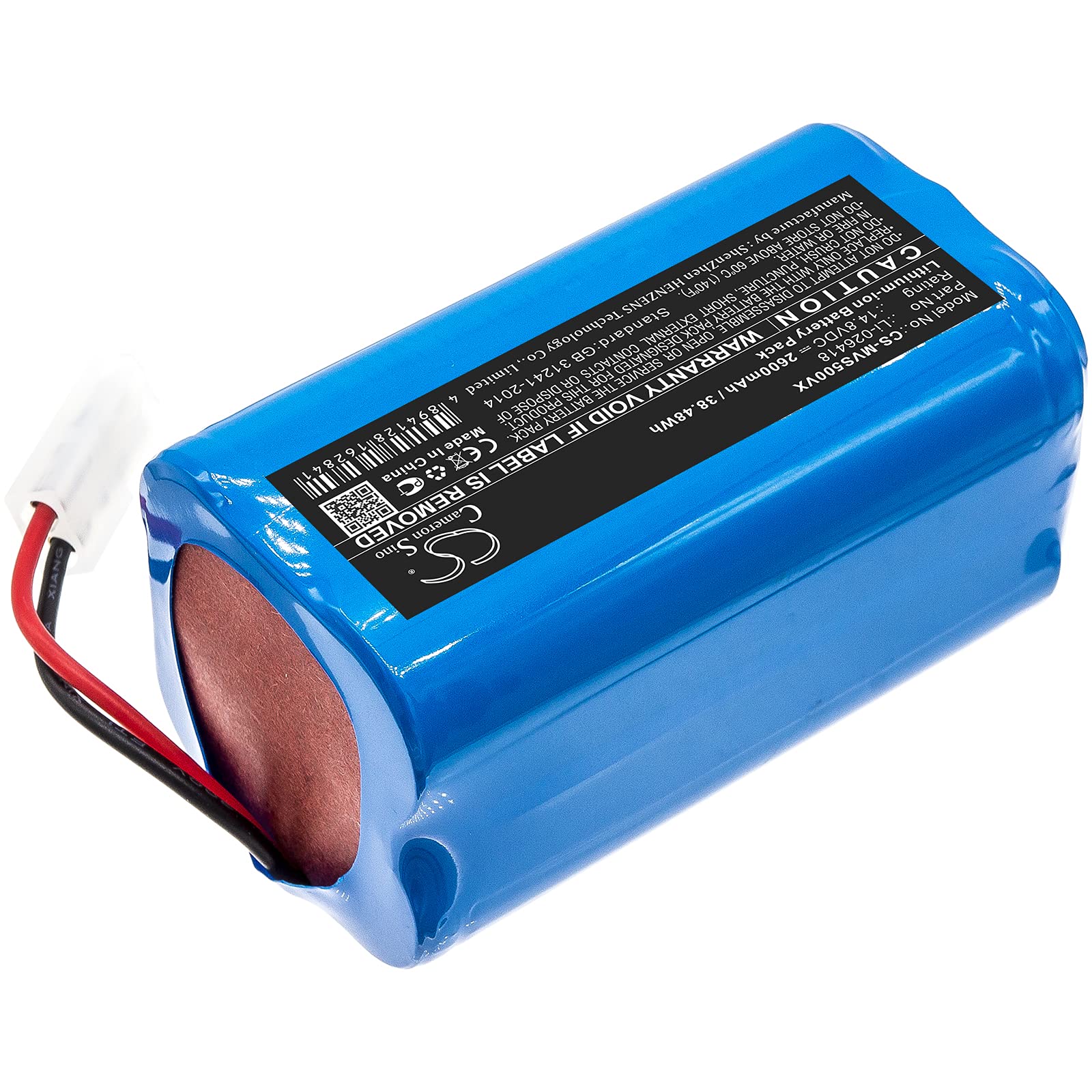 JIAJIESHI Replacement Battery Fit for myVacBot SN500 Li-026418