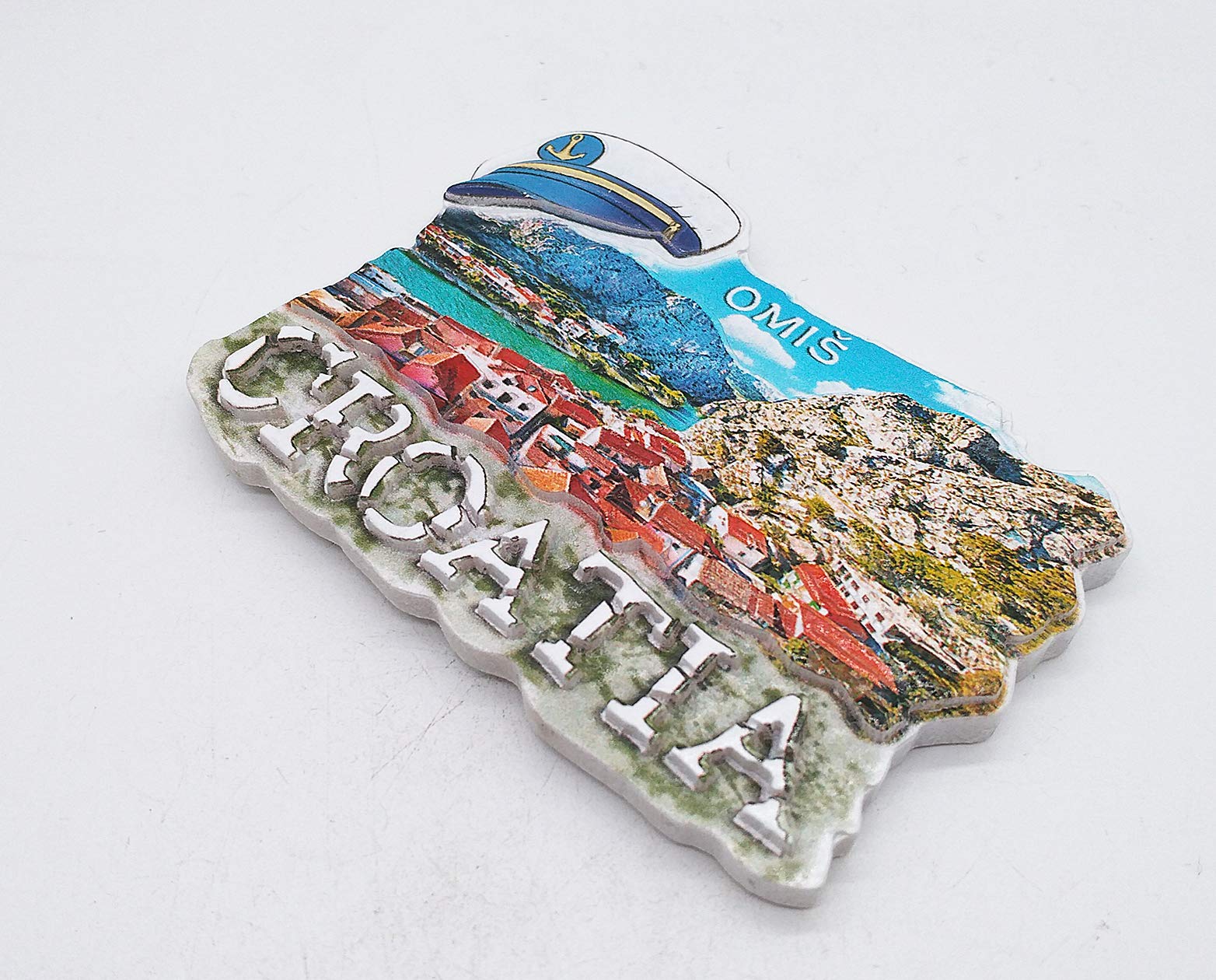 Calamita Da Frigorifero Rovigno Croazia Souvenir Da Viaggio 3D