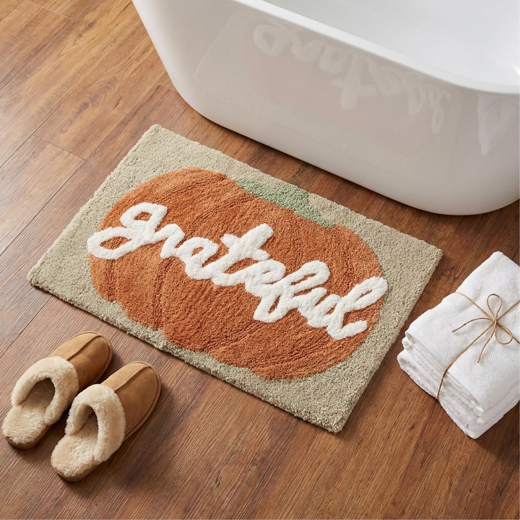Grateful Patch Bath Towel - Fall Harvest Design -7 Grateful Patch Bath Towel - Fall Harvest Design -7