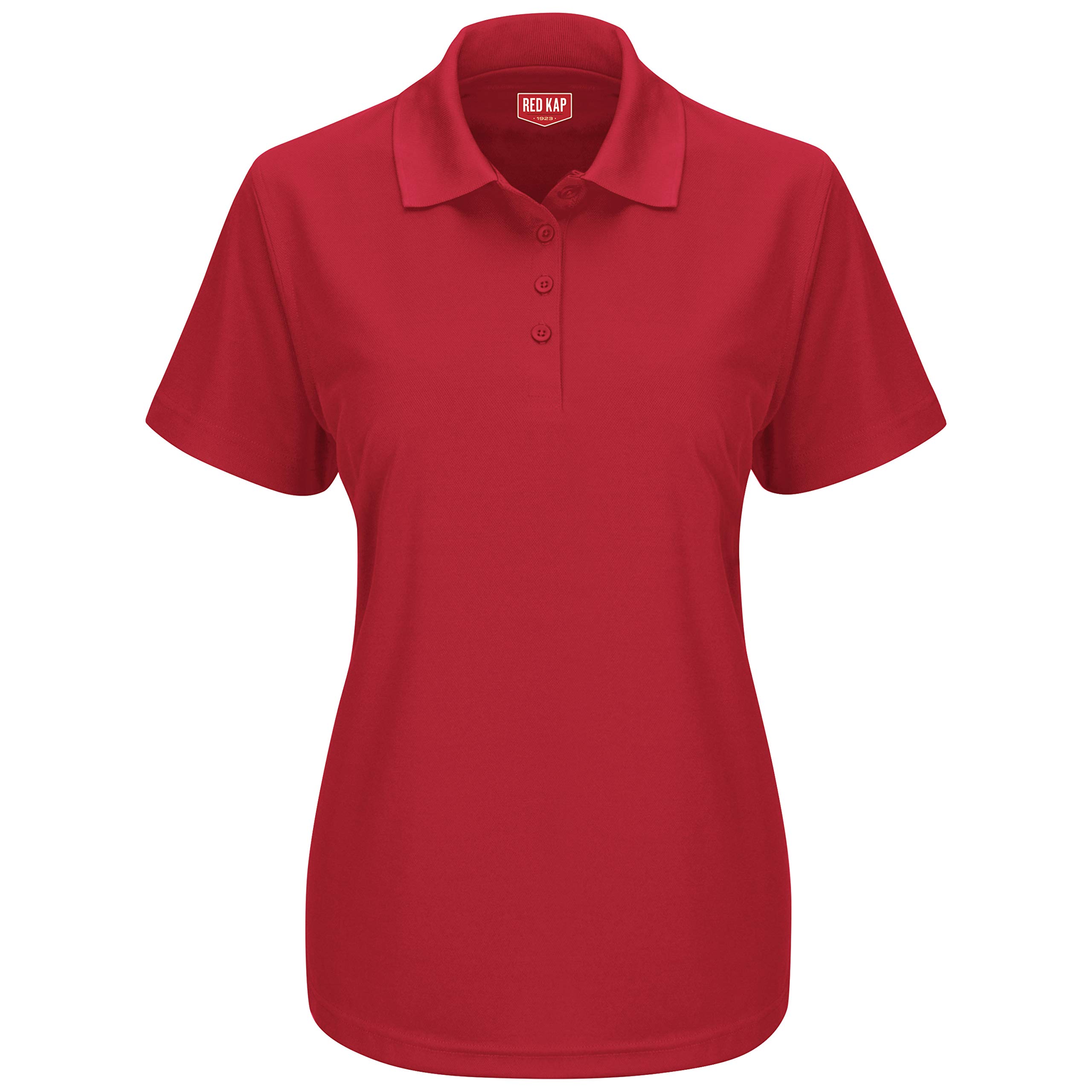 Women's Short Sleeve Performance Knit Pocketless Core Polo Polo Shirt