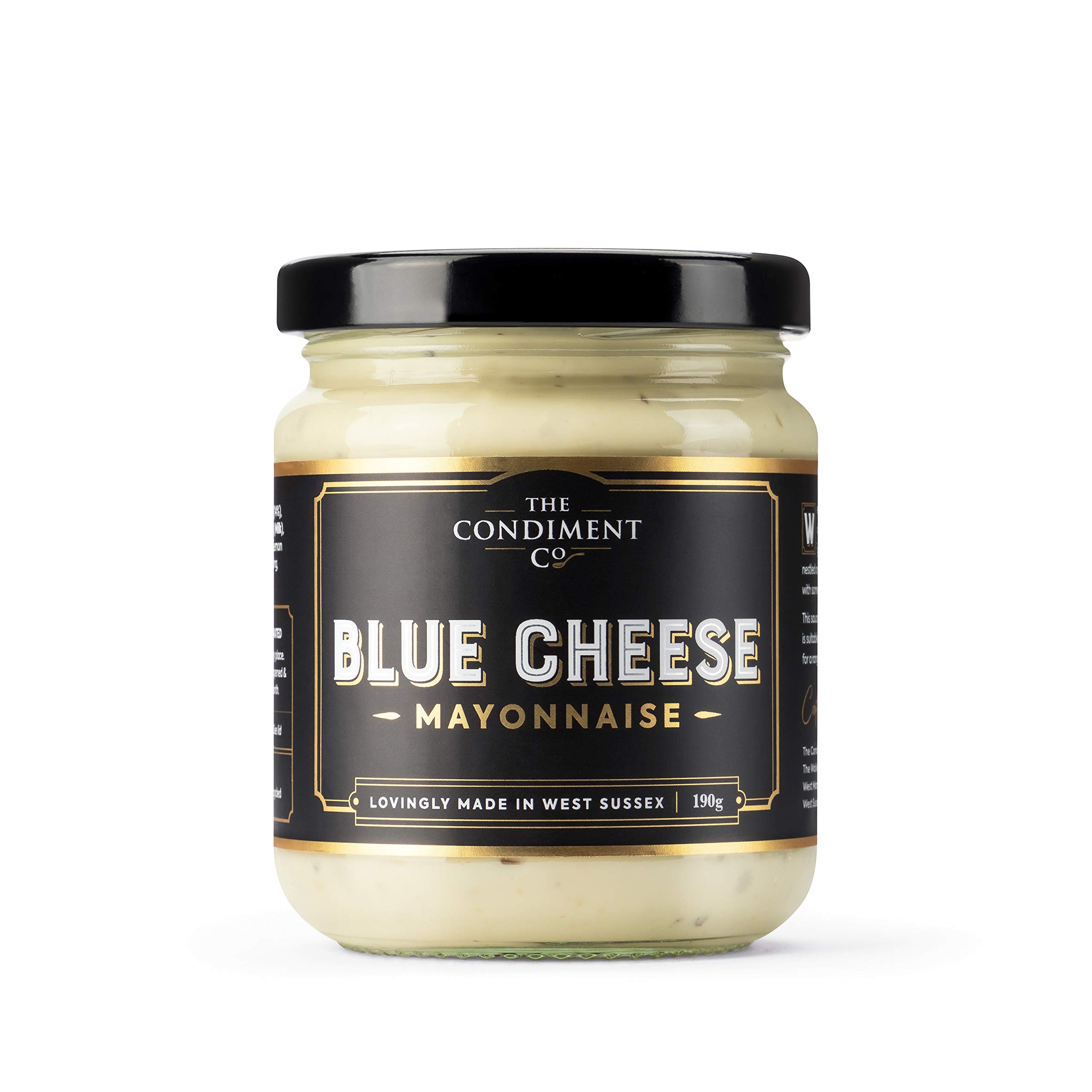 The Condiment Company Mayonnaise, Blue Cheese, 190 Gram