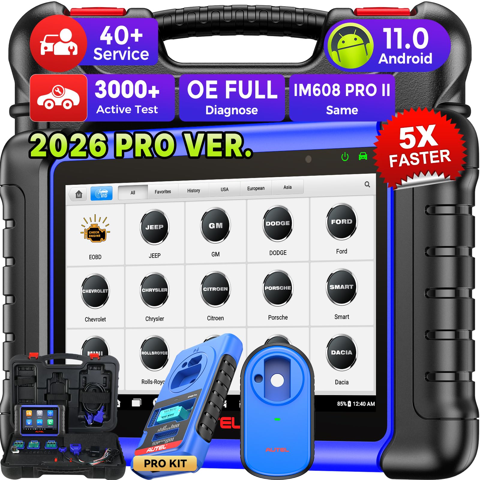 Autel MaxiIM IM508S Pro advanced key programming and diagnostic tool