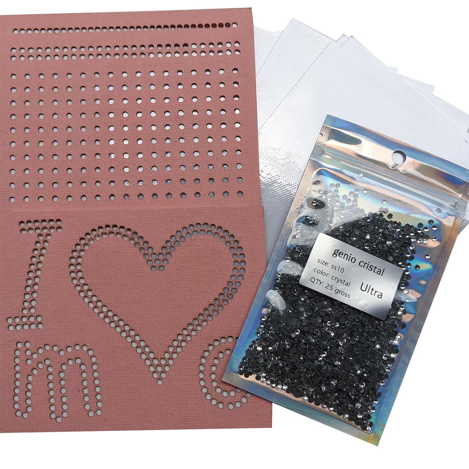Bulk AB Hotfix Rhinestones - 14400 PCS -12
