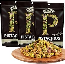 Professional's Pistachio Italian Truffle, 3 Bag Set, Contents: 2.8 oz (80 g) x 3, Easy to Eat Shellless Pistachios, Carefully Selected Ingredients by Nuts Professionals, Snacks, Snacks, Pistachios,