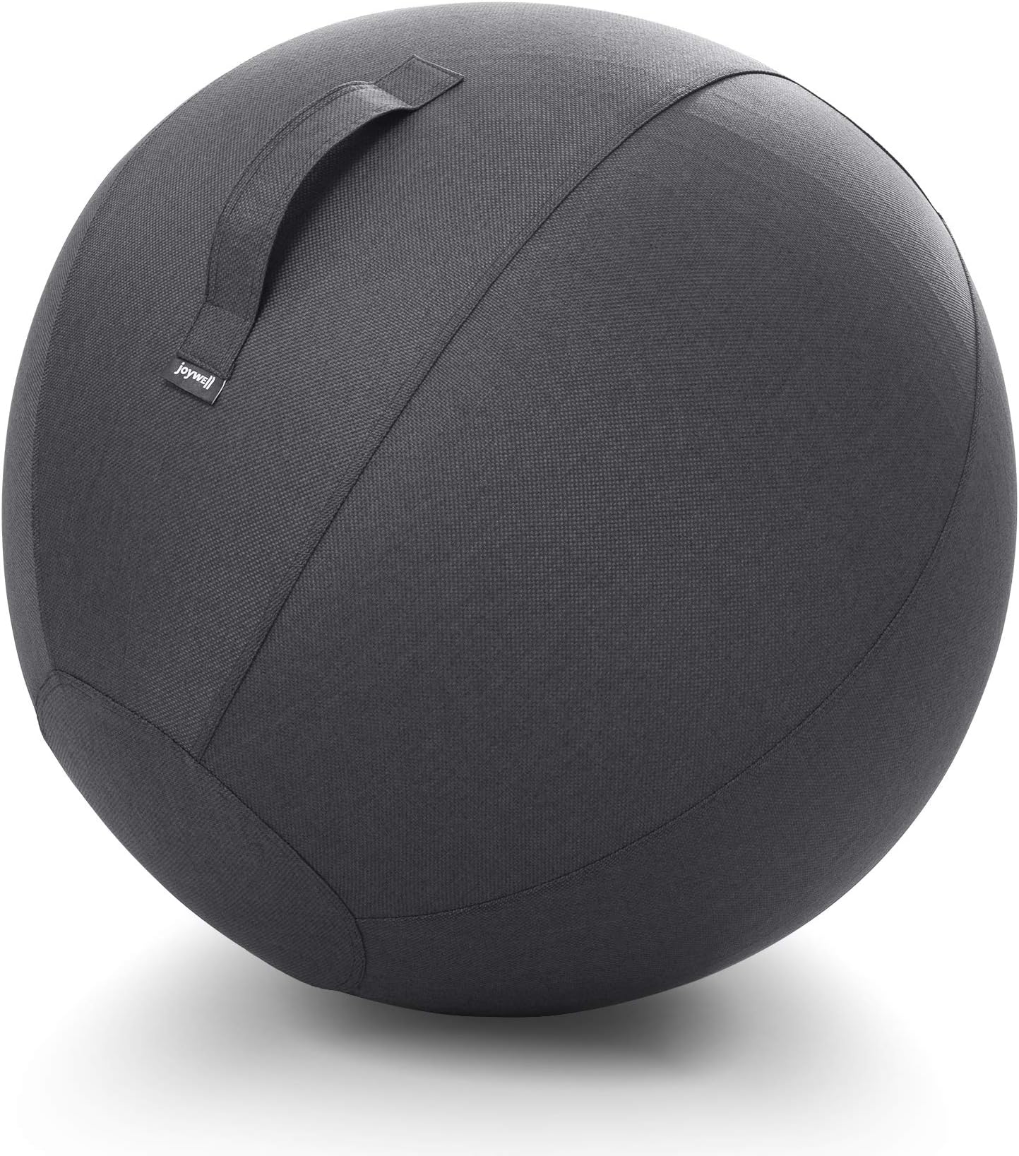 Joywell 65/75 cm Fitness Ball,Pilates,Yoga Ball for,with Quick Pump for Office/Home/Gym Abdominal Training, Lightweight Self-Standing Ergonomic Posture Activating Exercise Ball Solution with Handle