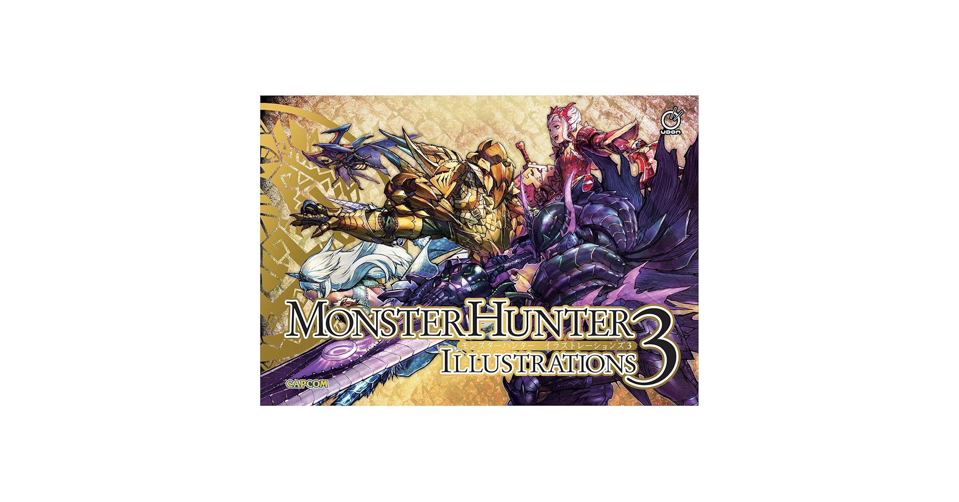 美品 monster hunter illustrations Monster Hunter Illustrations Art Book ENGLISH USA HARDCOVER