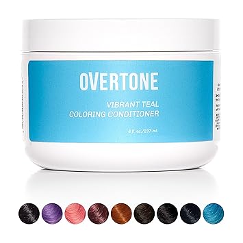 Amazon Com Overtone Haircare Semi Permanent Color Depositing Conditioner With Shea Butter Coconut Oil Vibrant Teal Cruelty Free 8 Oz Beauty Personal Care Amazon Com Overtone Haircare Semi Permanent Color Depositing Conditioner With Shea Butter Coconut Oil Vibrant Teal Cruelty Free 8 Oz Beauty Personal Care