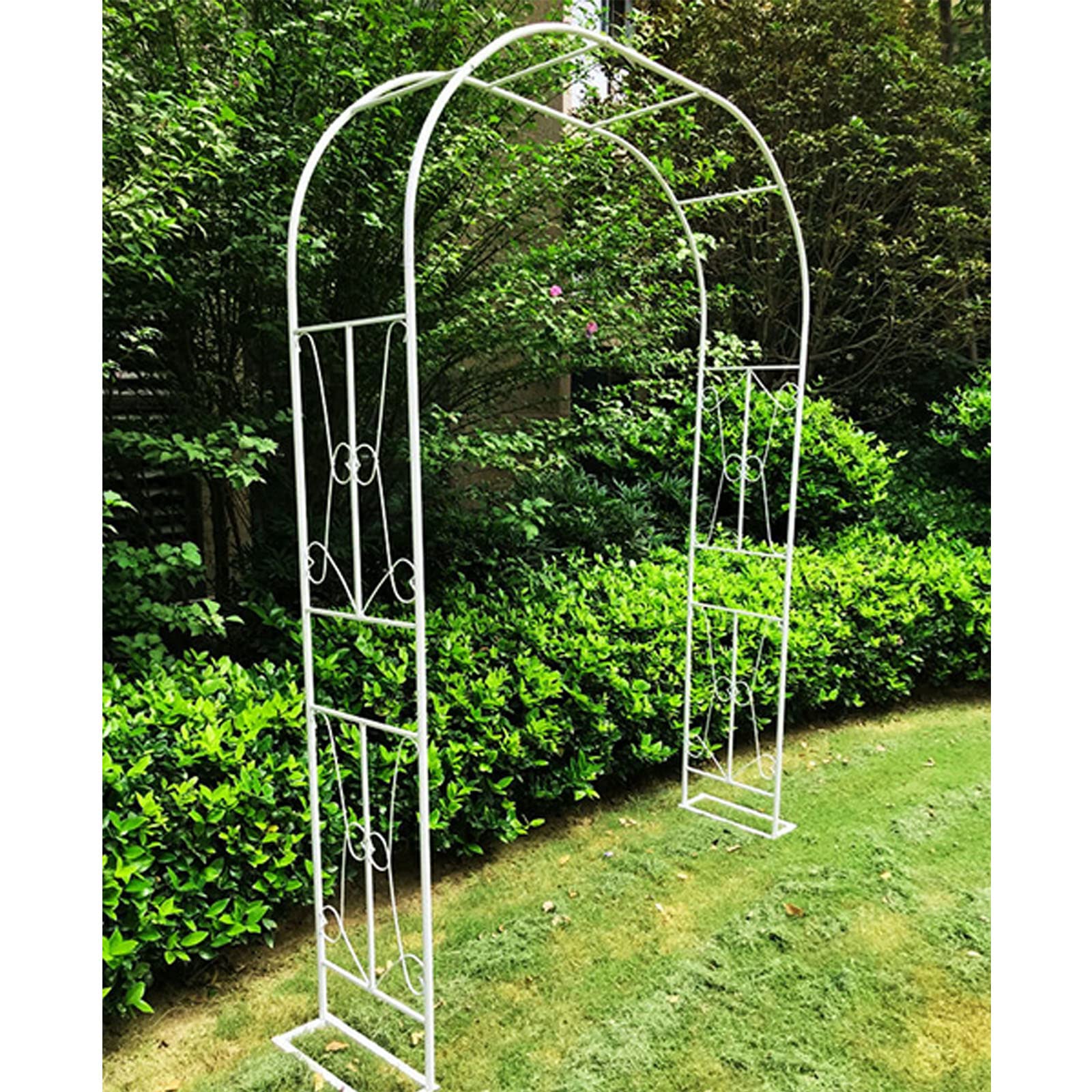 Buy Garden Arch, Metal Durable Iron Trellis s Stand, Metal Arches