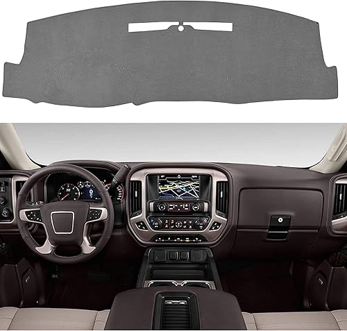 Vista 18 de Tapete SPEEDWOW para tablero, cubierta compatible con Chevrolet. Negro