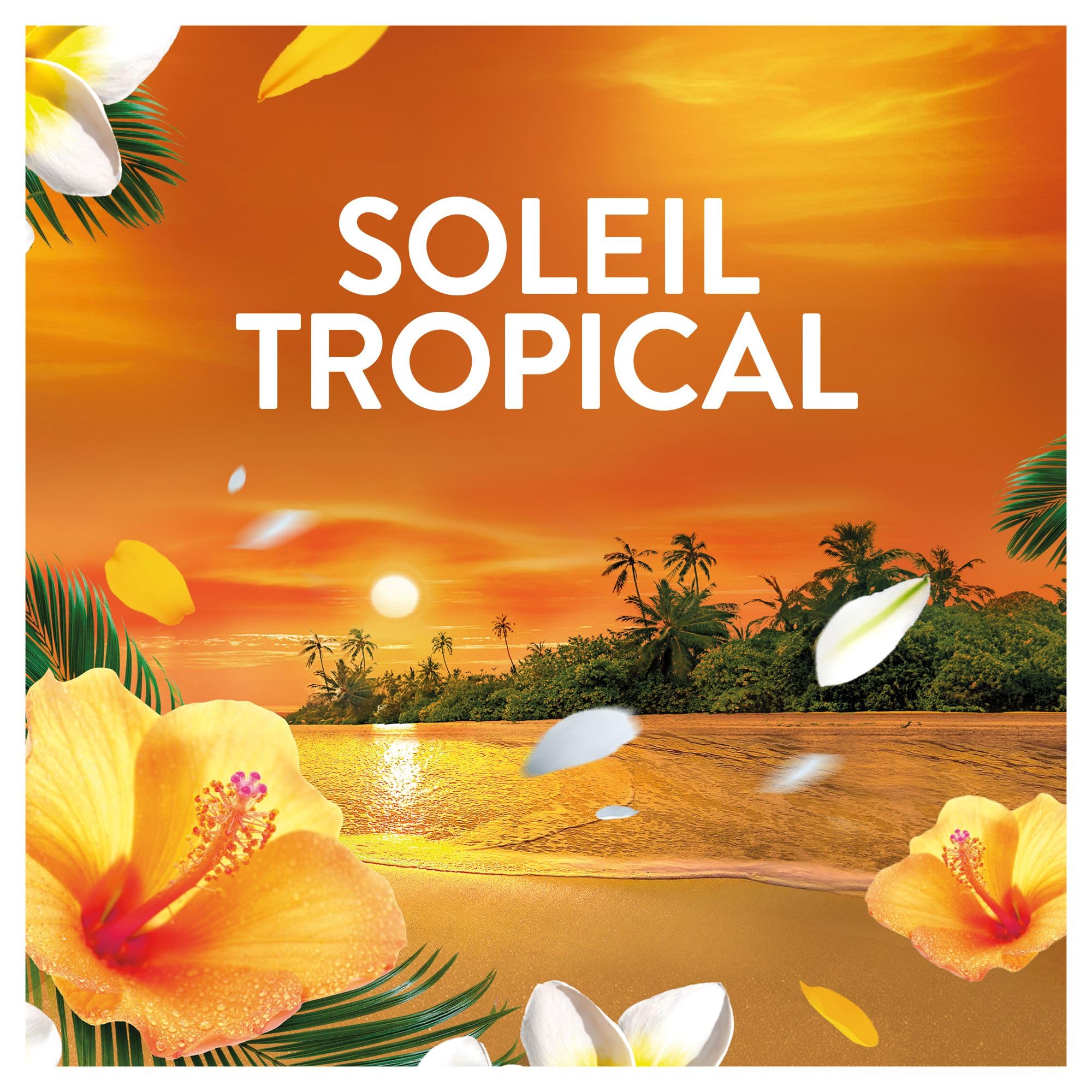 Lenor Fresh Air Adoucissant 216 lavages (36x6), Parfum Soleil Tropical, Protection Anti-Odeurs, Fraîcheur Ultra Concentrée, Fabriqué En France
