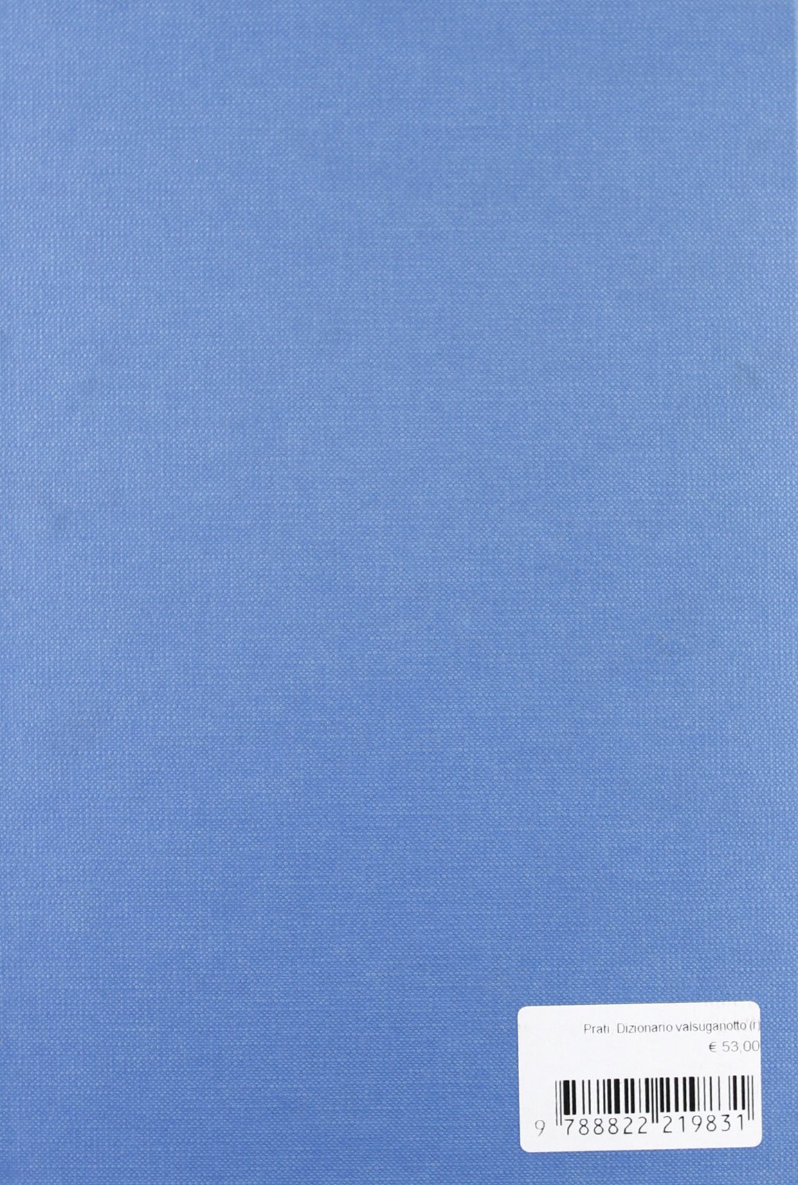 Dizionario valsuganotto
