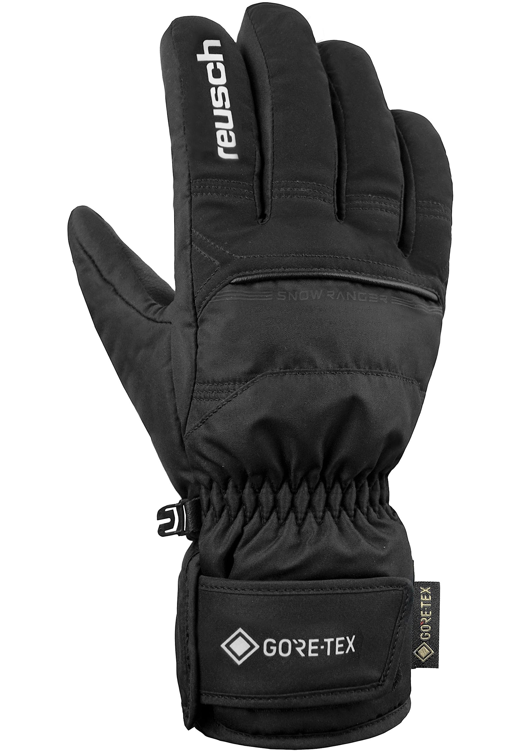 Reusch Gore-TEX Skihandschuhe für Herren & Damen | warm & wasserdicht | winddicht & atmungsaktiv, mit Softshell, Winterhandschuhe für Ski, Outdoor & Piste, Größe 6,5-11, Snow Ranger GORE-TEX