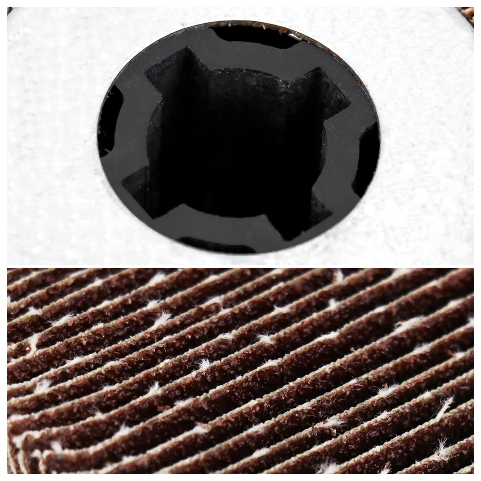 Flap Sanding Drum - 4.5" x 4" 60 Grit -3