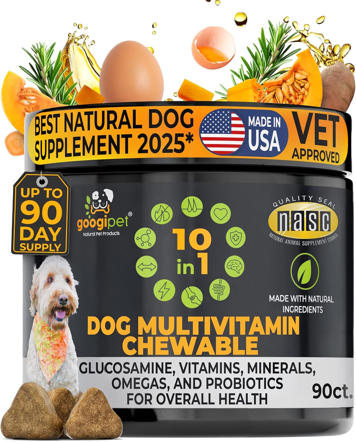 Multivitamin (Peanut Butter & Pumpkin Flavor)