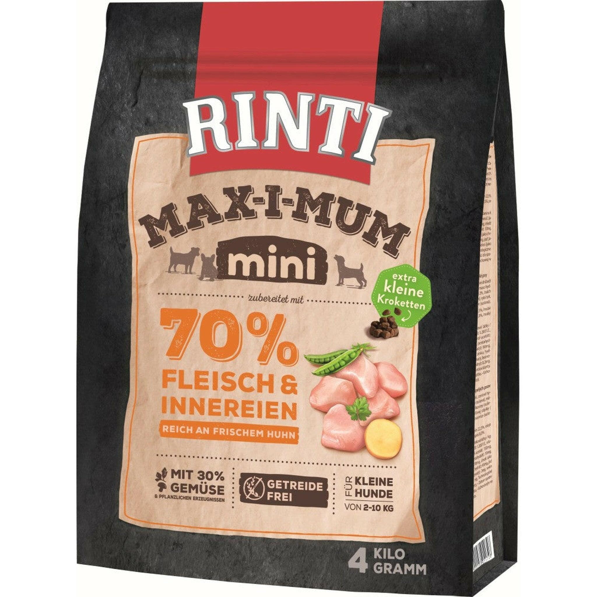 Rinti Max-i-Mum Mini Adult Huhn Hundefutter