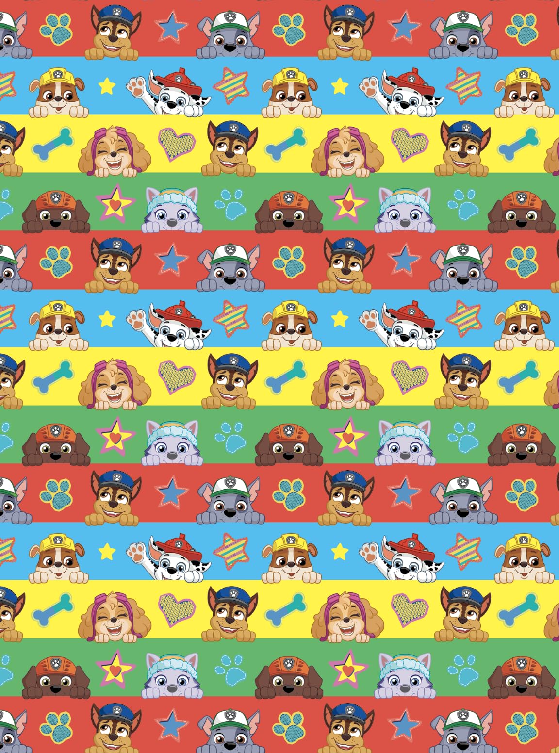 PAW PATROL WRAPPING PAPER 2 Sheet 2 Tags BIRTHDAY GIFT WRAP