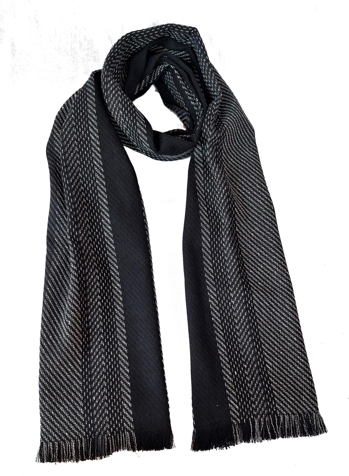 switchon Men and Women's Wool Scarf Muffler Winter Wear Warm Scarves-picture-35