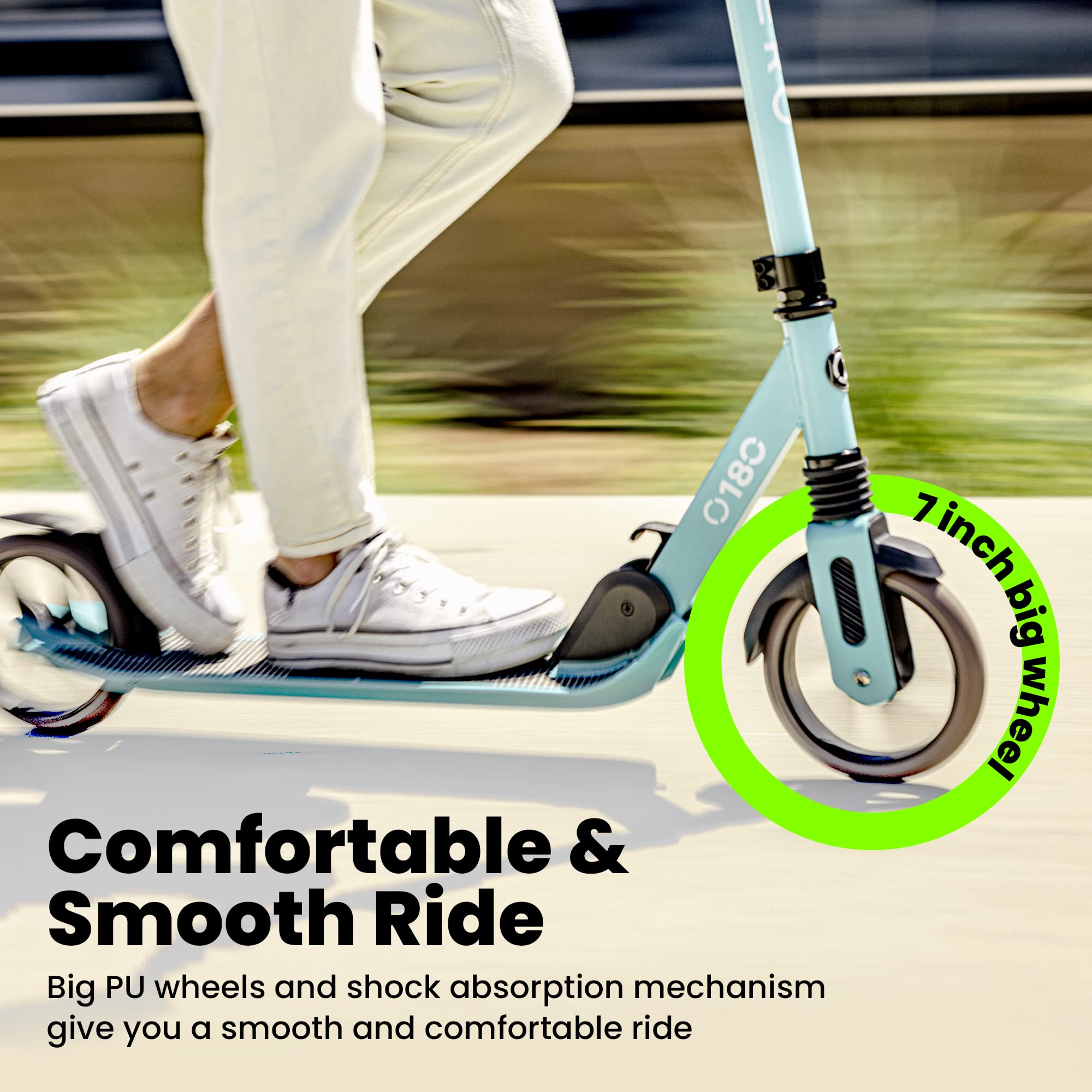 Big Wheels Pedal Kick Scooter for Kids - - Online Shopping in