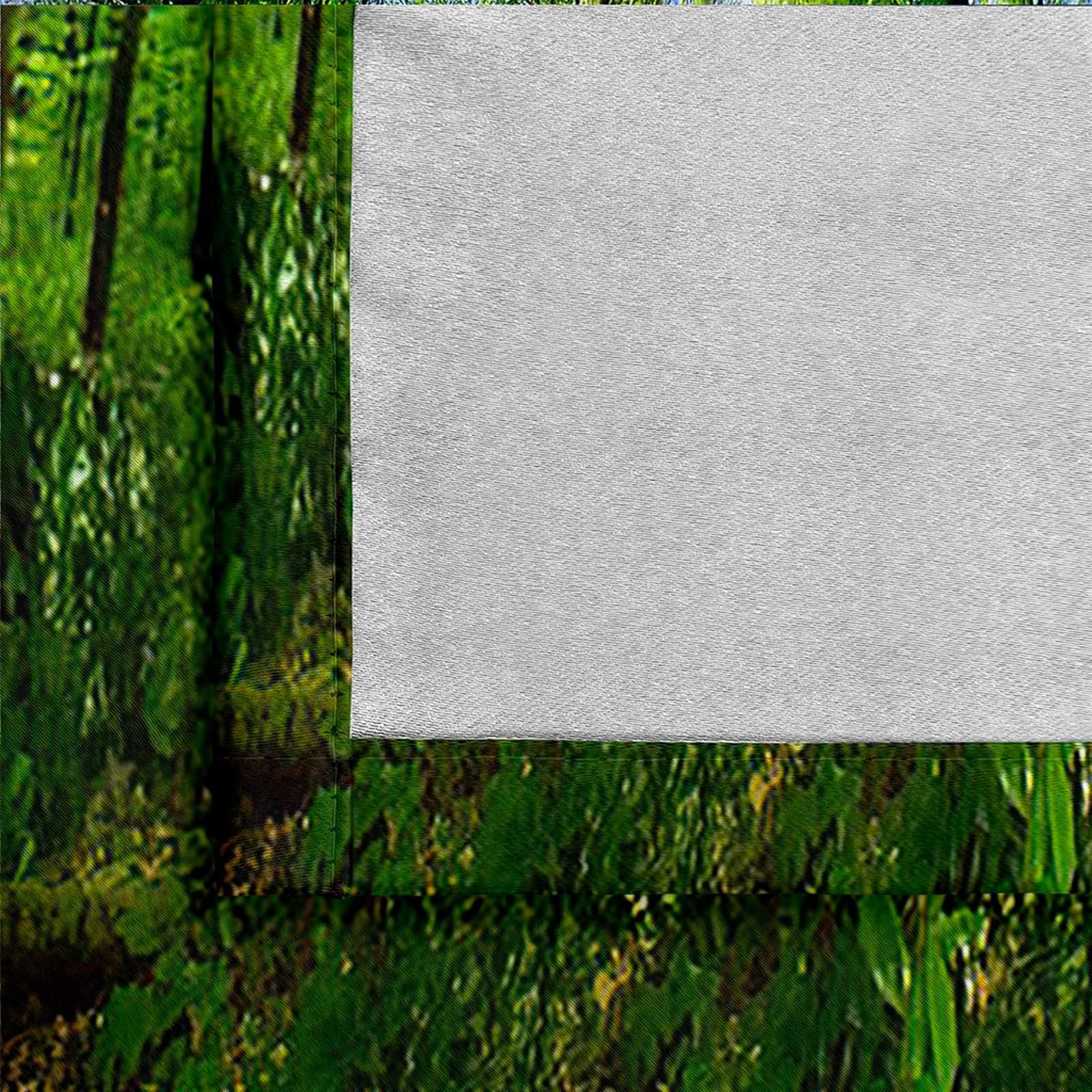 Gualiy Lot de 2 Rideau Salon, Rideaux Occultant Chambre Moderne Paysage Arbres et de Soleil Rideaux 137x214cm