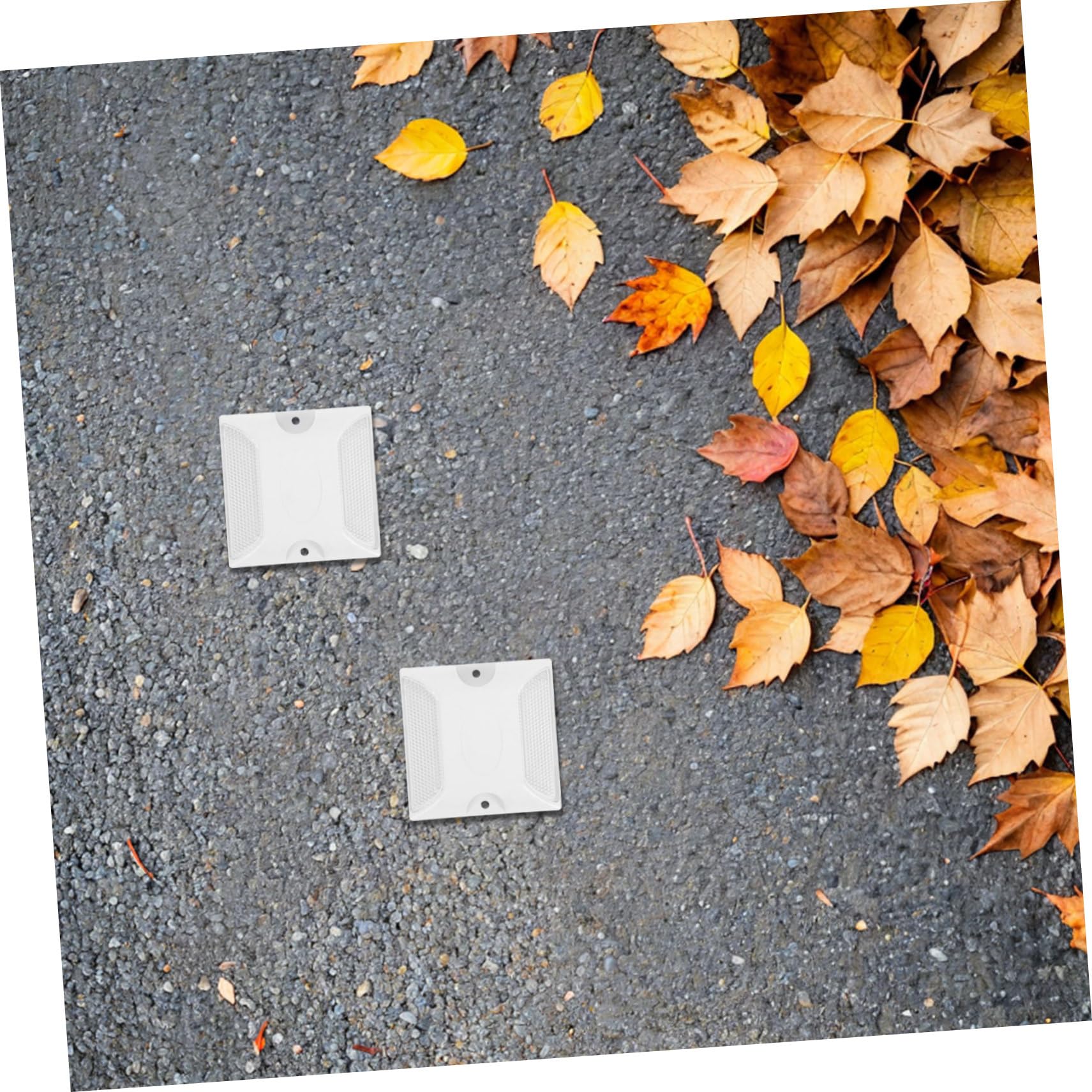 ABOOFAN 30 Señales De Tráfico Reflectantes Marcadores De Pavimento Para Reflectores Para Marcadores De Pavimento Para Autopistas
