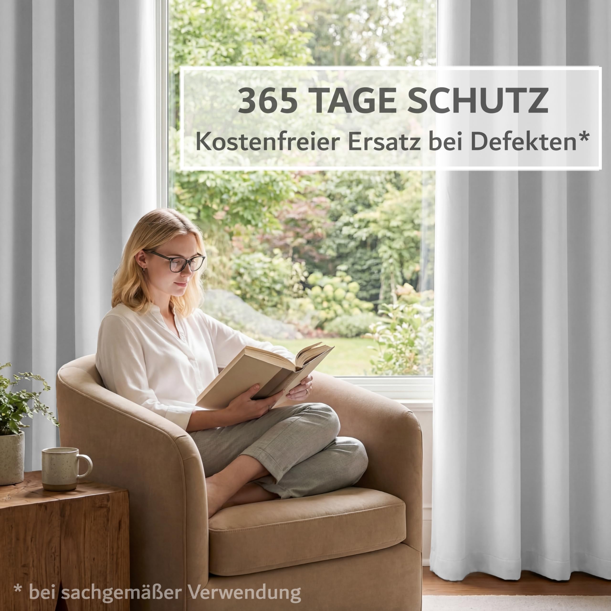 Cozyor Praktisches Set ohne Bohren: 2X Vorhang + 1x Klemmstange 70-120 cm + 2X Raffhalter mit Magnet Blickdicht, als Raumteiler, Fenster & Tür Weiß Thermovorhang 160x135cm