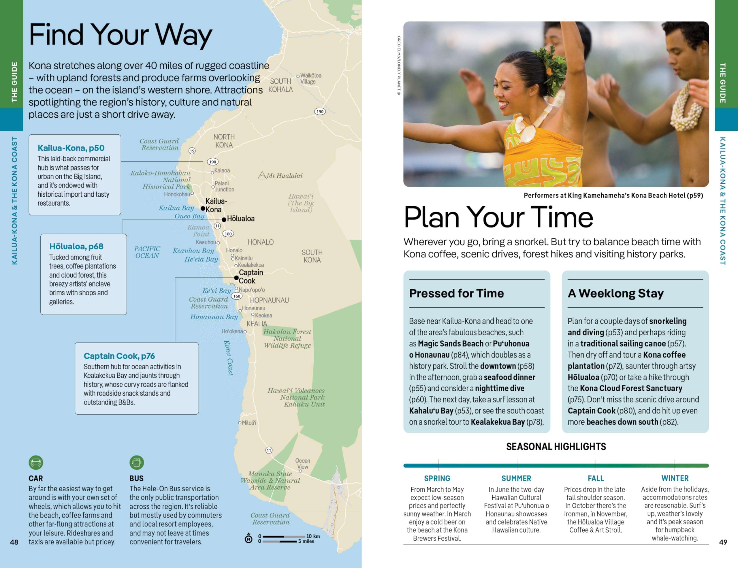 Hawaii the Big Island 6ed -anglais-: Plan the Trip of a Lifetime | Detailed Itineraries & Maps | Insider Tips | Covers Kailua-Kona, Hilo, HawaiÊ'i Volcanoes National Park and more
