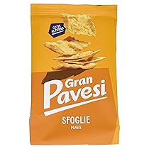 Gran Pavesi Cracker Le Sfoglie al Mais, Cotte al Forno, Senza Olio di Palma, 150g