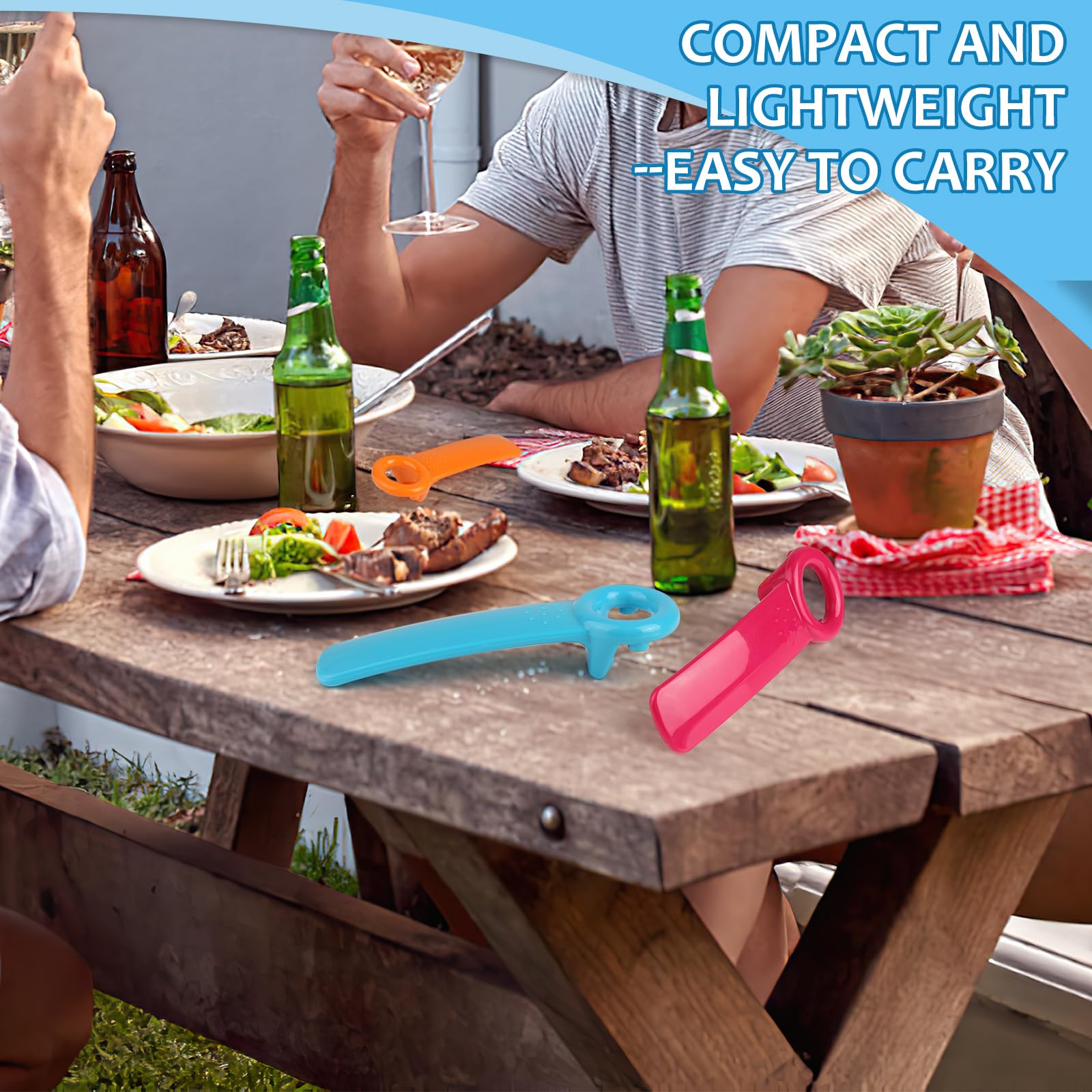 Outil Cuisine Personnes âgées Ouvre-bocal 3 En 1 Magnétique - Pour Personnes âgées Et Mains Faibles - Design Ergonomique Outil Cuisine Mains Faibles