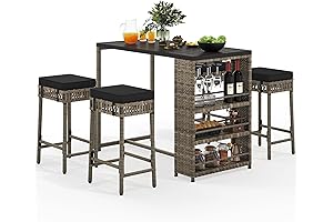 YITAHOME Patio Bar Set: Elevate Your Outdoor Gatherings with Comfort and Style