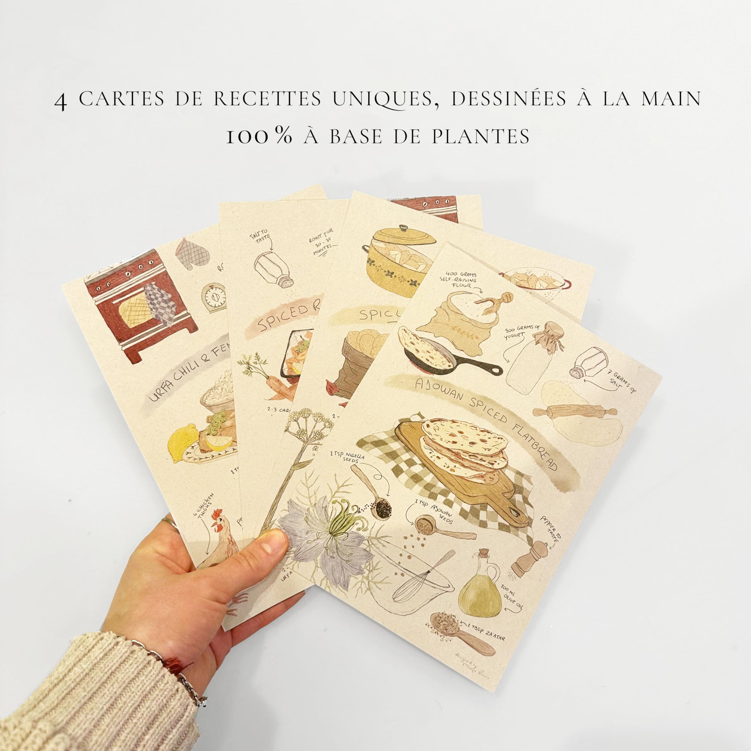 Ottolenghi Coffret d’Épices – 12 Épices Premium 100% Naturelles + 4 Recettes – Inspiré de Simple & Flavour – Idéal Cadeau Gourmand