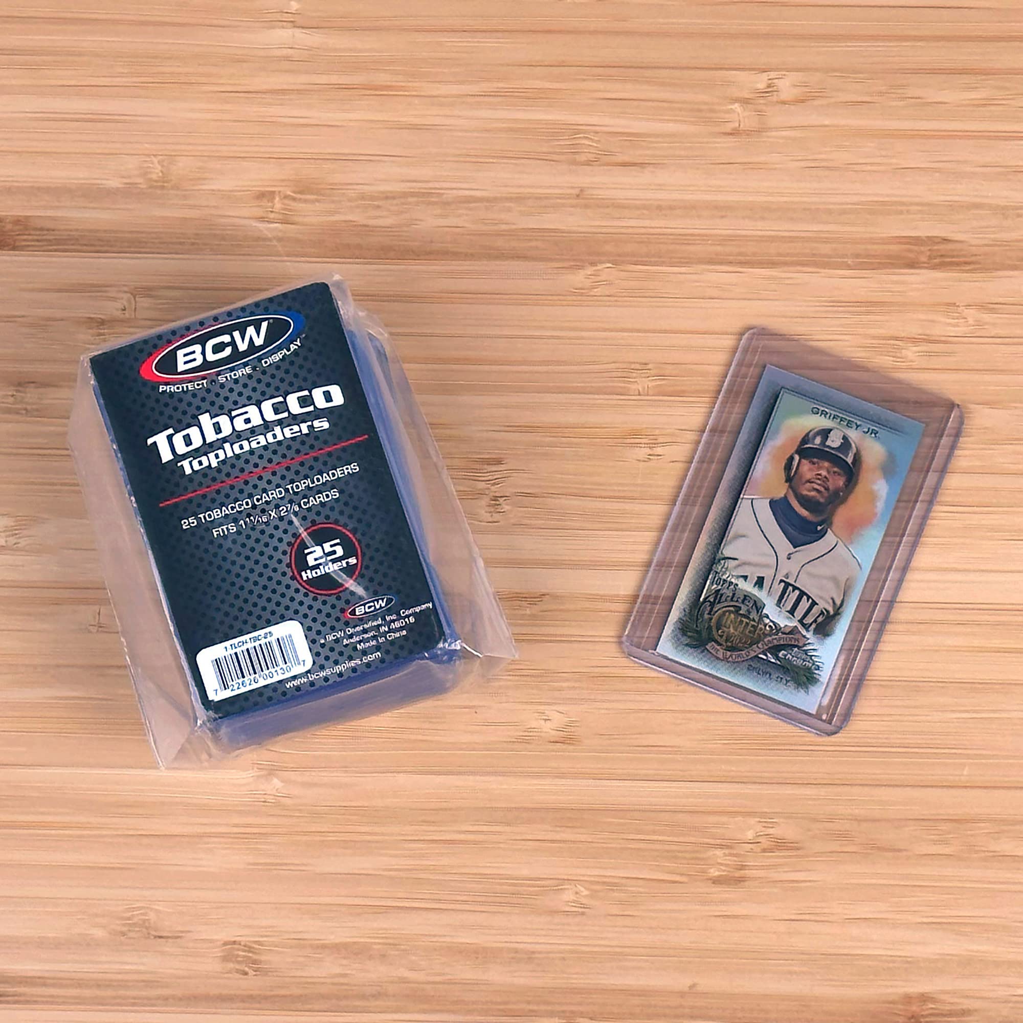 Amazon.com: BCW Tobacco Card Topload Holder - Pack of 25 | Mini Card  Protector for Topps T205, T206, Allen & Ginter | Card Storage Supplies for  Card Collectors | PVC Card Toploaders