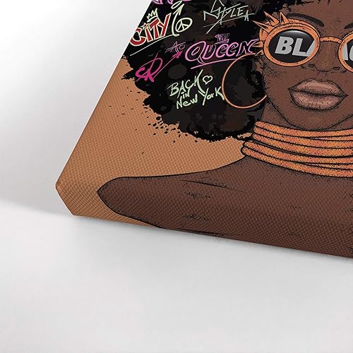 Vista 41 de Arte de pared afroamericano, decoración de pared de arte negro, arte negro afroamericano, arte de pared de niña negra, impresión afroamericana, arte