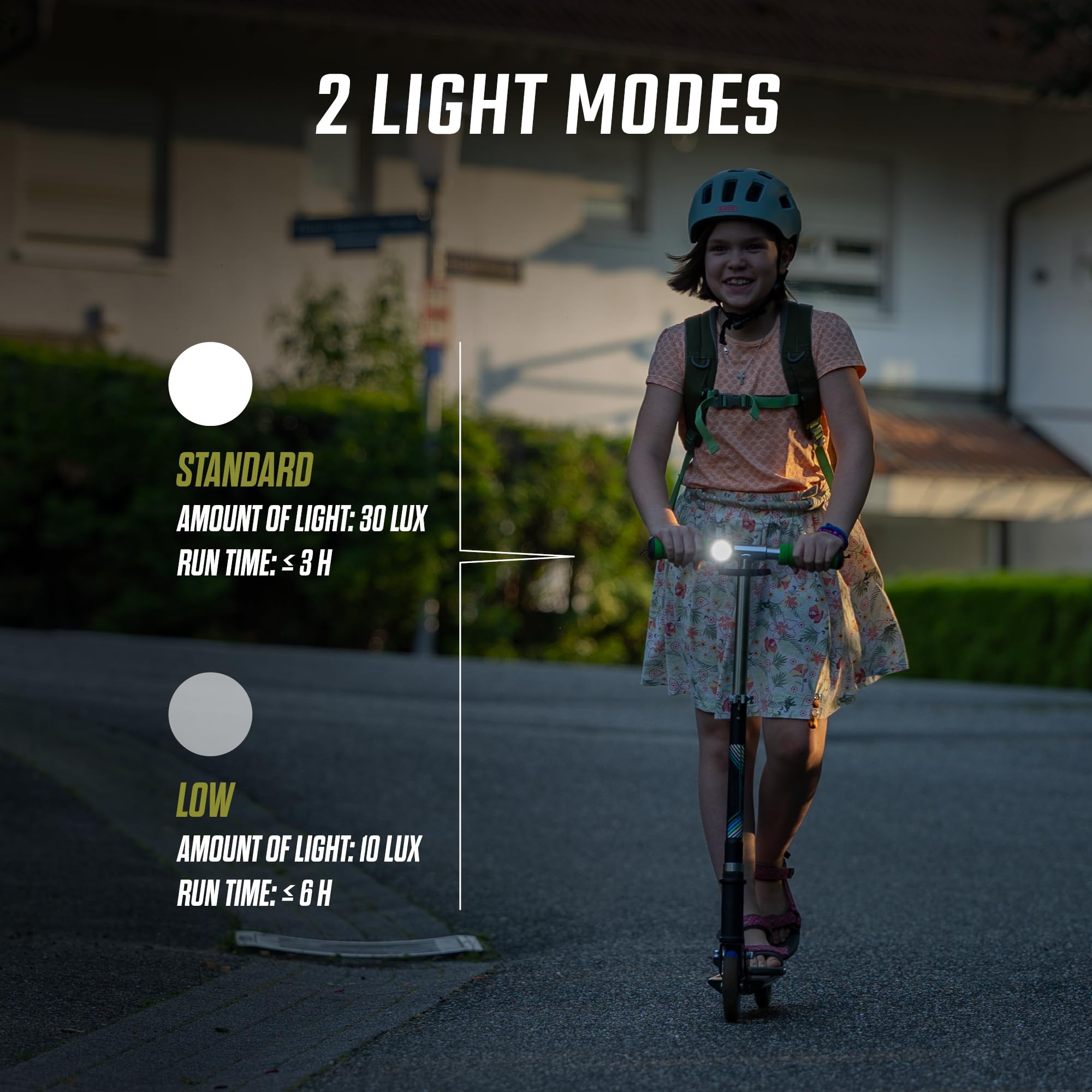 SIGMA Aura Micro Set | StVZO zugelassenes, akkubetriebenes Vorderlicht und Rücklicht | Perfekt für Kinder, Alltag & Abenteuer | wetterfestes Beleuchtungsset