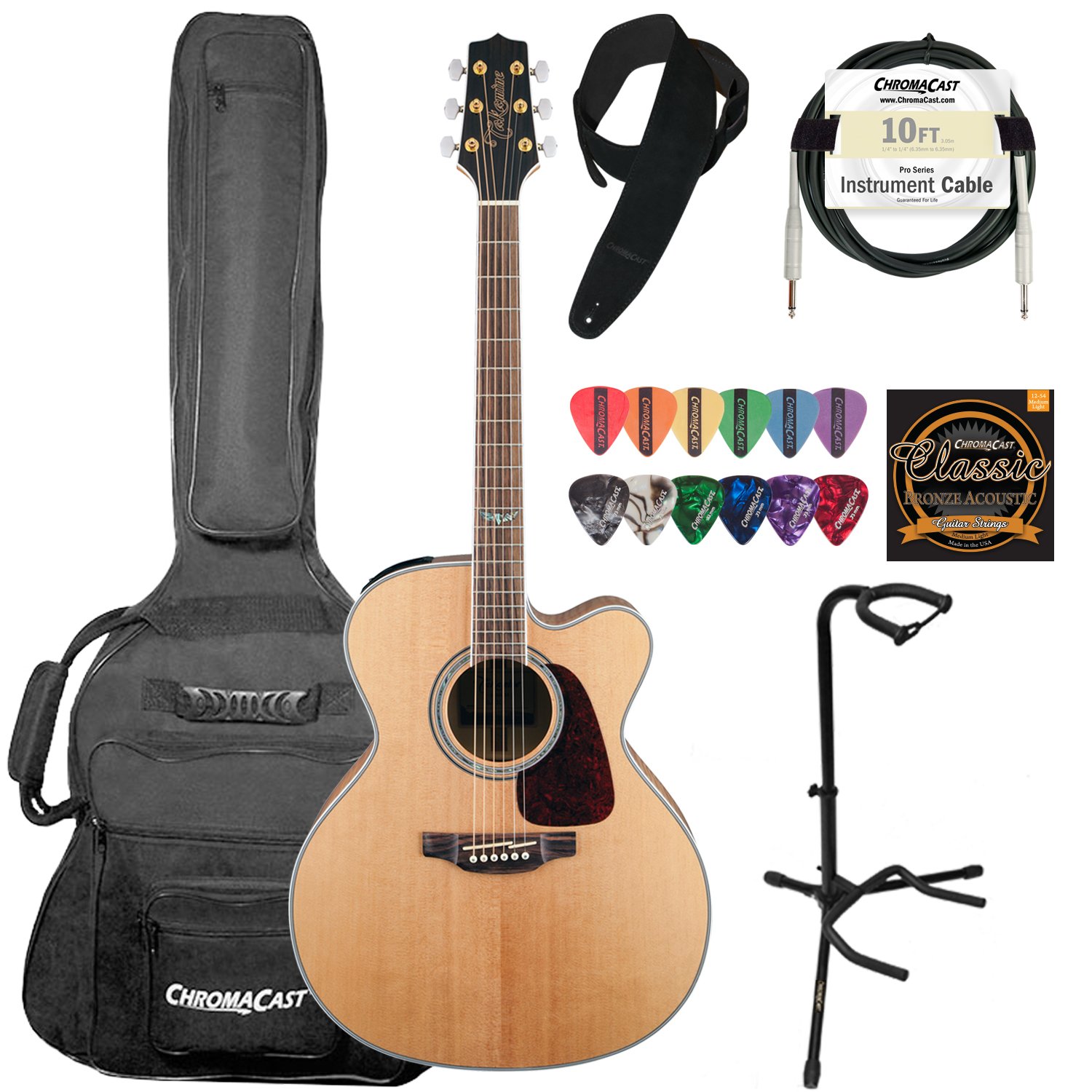 Buy Takamine GJ72CENAT JUMBO Cutaway 6String Acoustic Electric Guitar