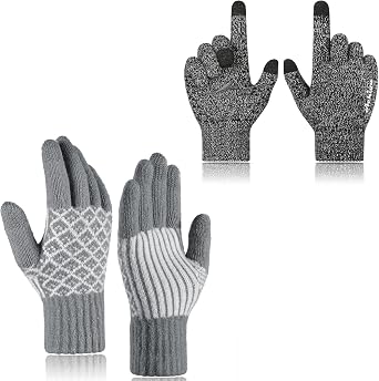 Achiou Winter Gloves for Cold Weather Touchscreen Gloves
