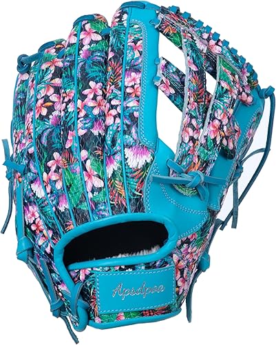 Apsdpoa Guantes de béisbol, 100% American Premium KIP, guantes de softbol Hawaii para hombres, adultos, mujeres, jóvenes, niñas, niños, jardineros,