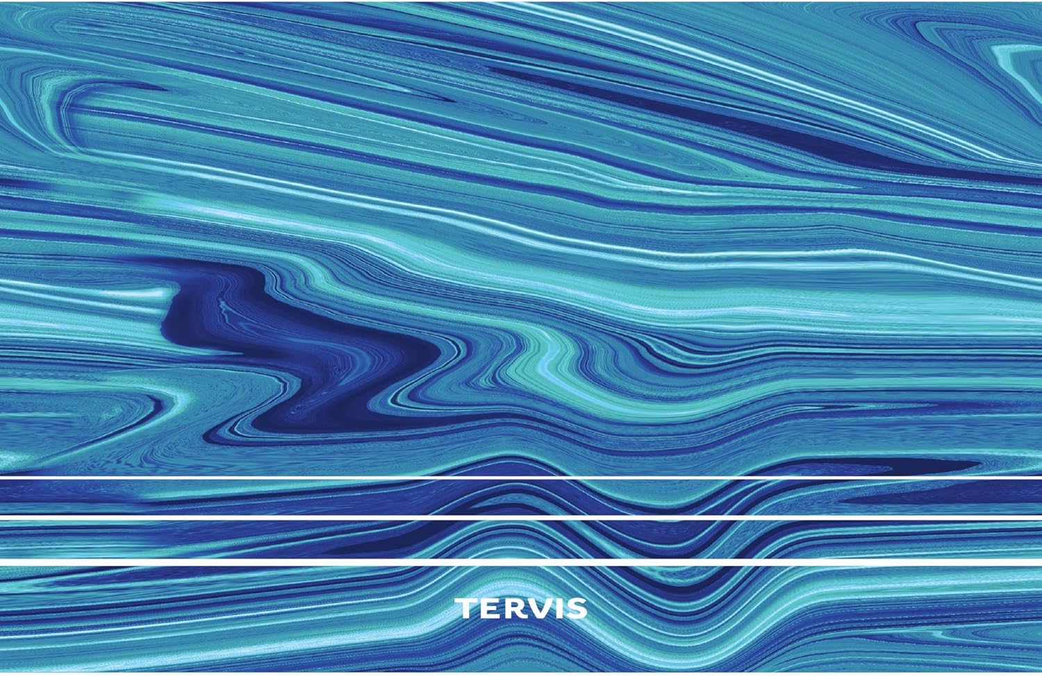 Tervis Traveler Aqua Agate Triple Insulated Tumbler Travel Cup Keeps Drinks Cold & Hot, 30oz, Stainless Steel - Image 2