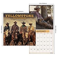 Vista 7 de 2026 Yellowstone From the Bunkhouse Wall Calendar