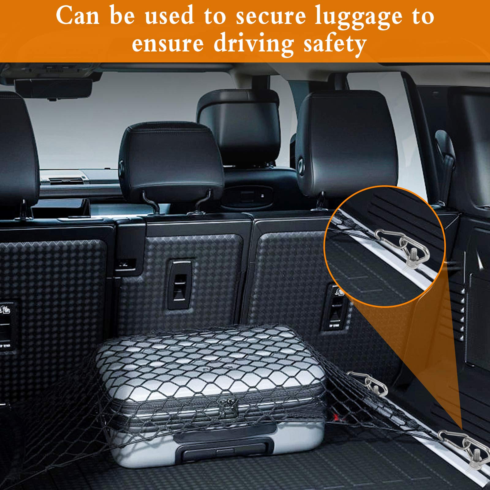 Ledoo Lashing Eyelets, 4 X Load Lashing Eyelets And 4 X Carabiners Are - View #7