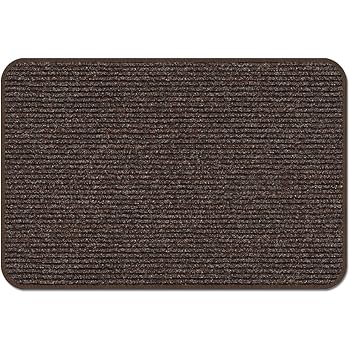 Amazon Com House Home And More Skid Resistant Heavy Duty Door Mat Charcoal Black 2 Feet X 4 Feet Garden Outdoor