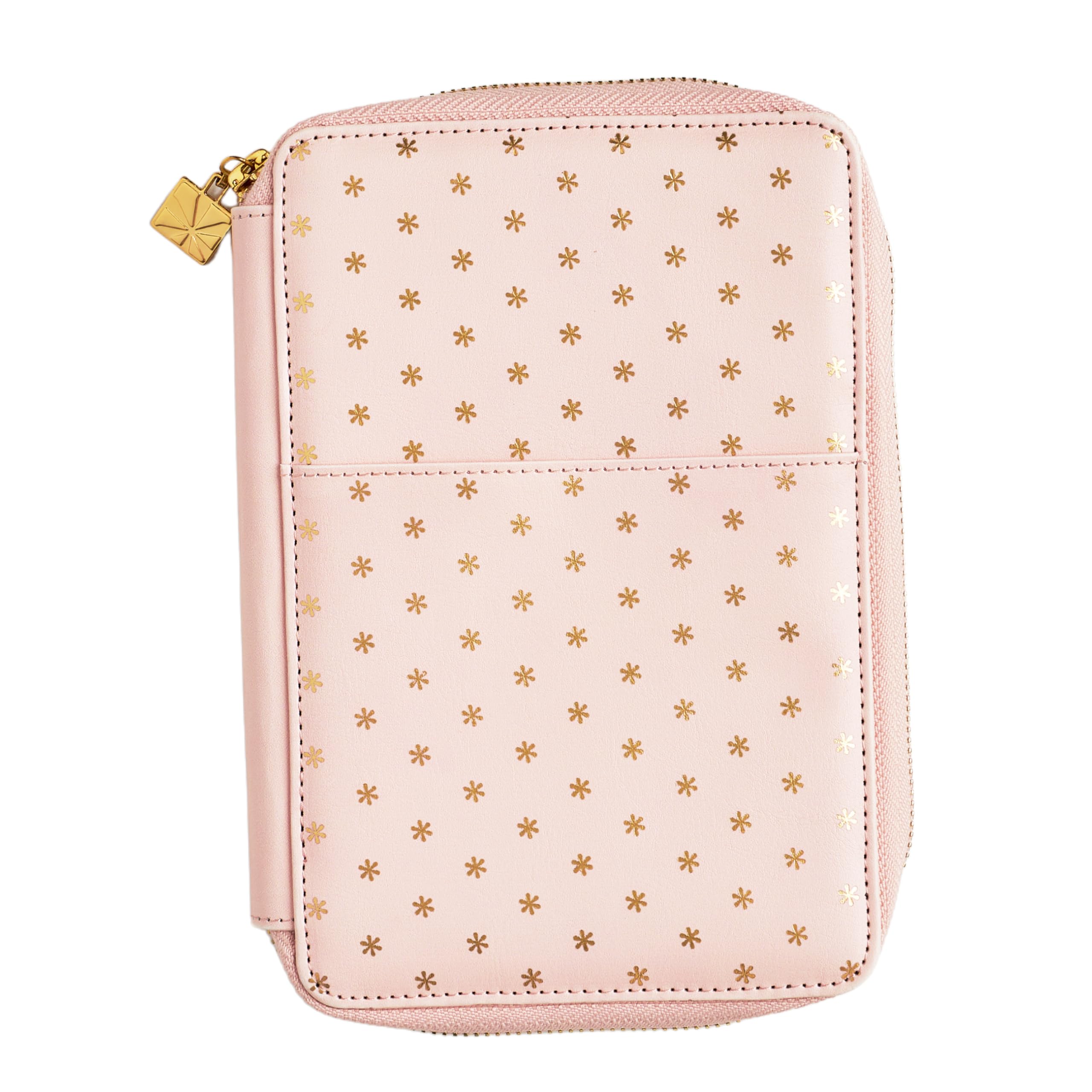 Ultimate Planny Pack - Planner Accessory Pouch. Inside Pockets and Extended Metal Zipper. Elastic Band to Secure Around Planner. Vegan Leather Organizer by Erin Condren