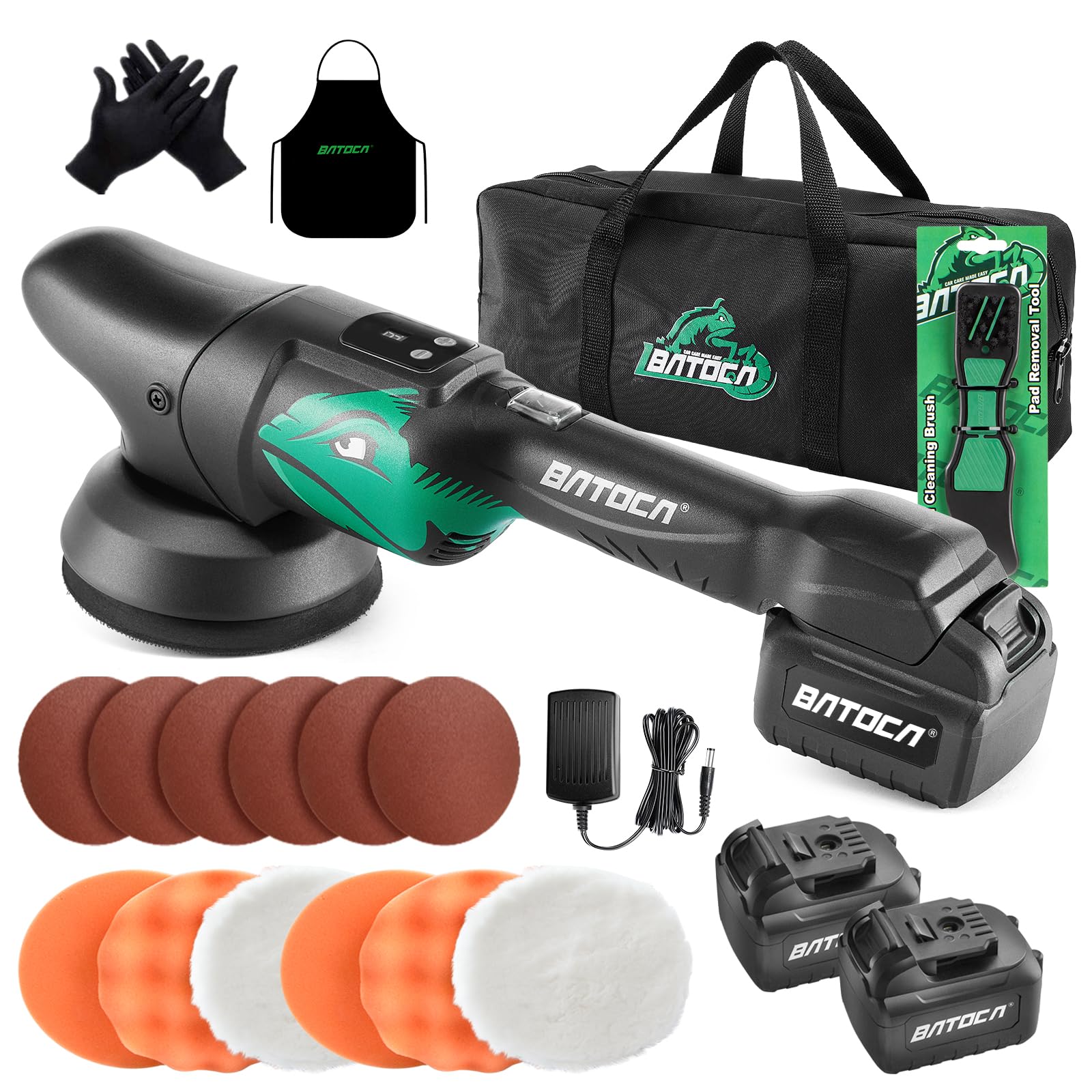Amazon | 【新発売 21V】BATOCA S2 ポリッシャー コードレス ダブル