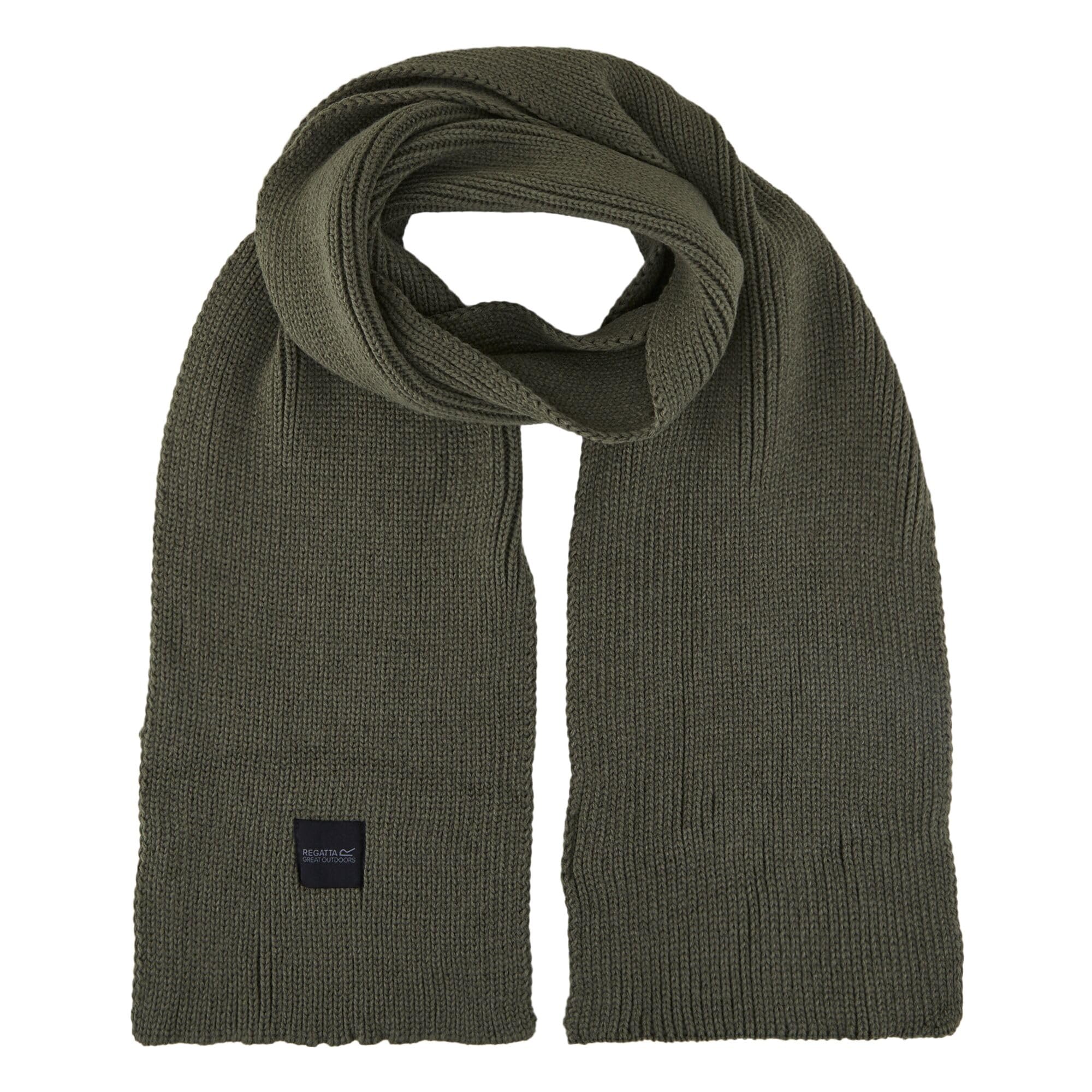 Regatta Unisex Connora Knitted Scarf in Green