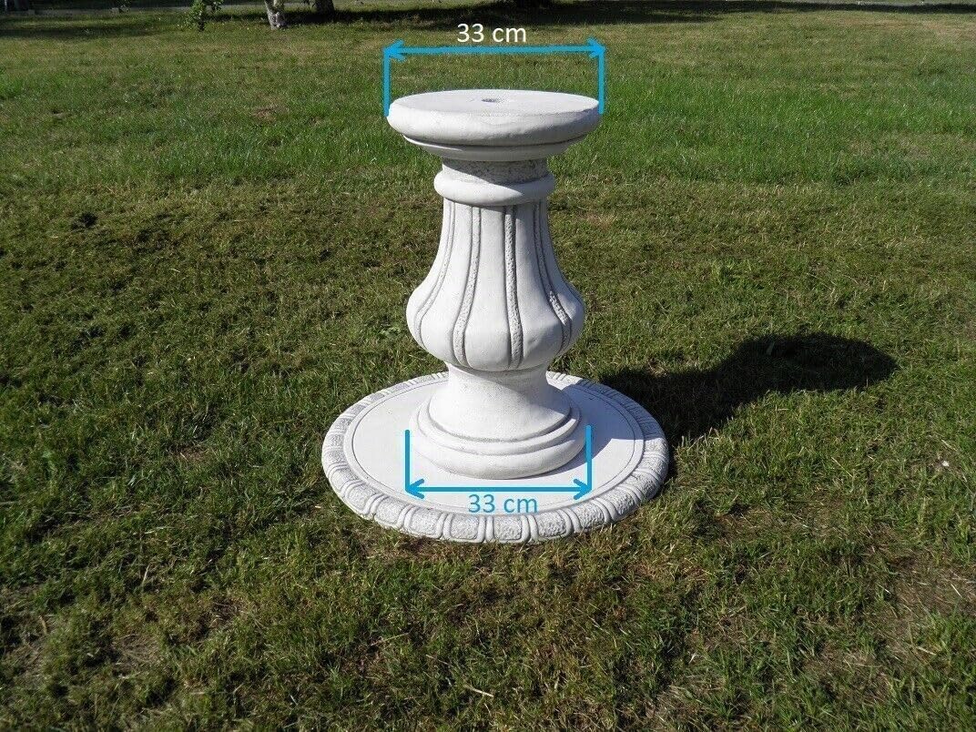 XXL Premium Delfin Springbrunnen Stein 165 cm hoch Deko Garten Brunnen Figur inkl. Spedition