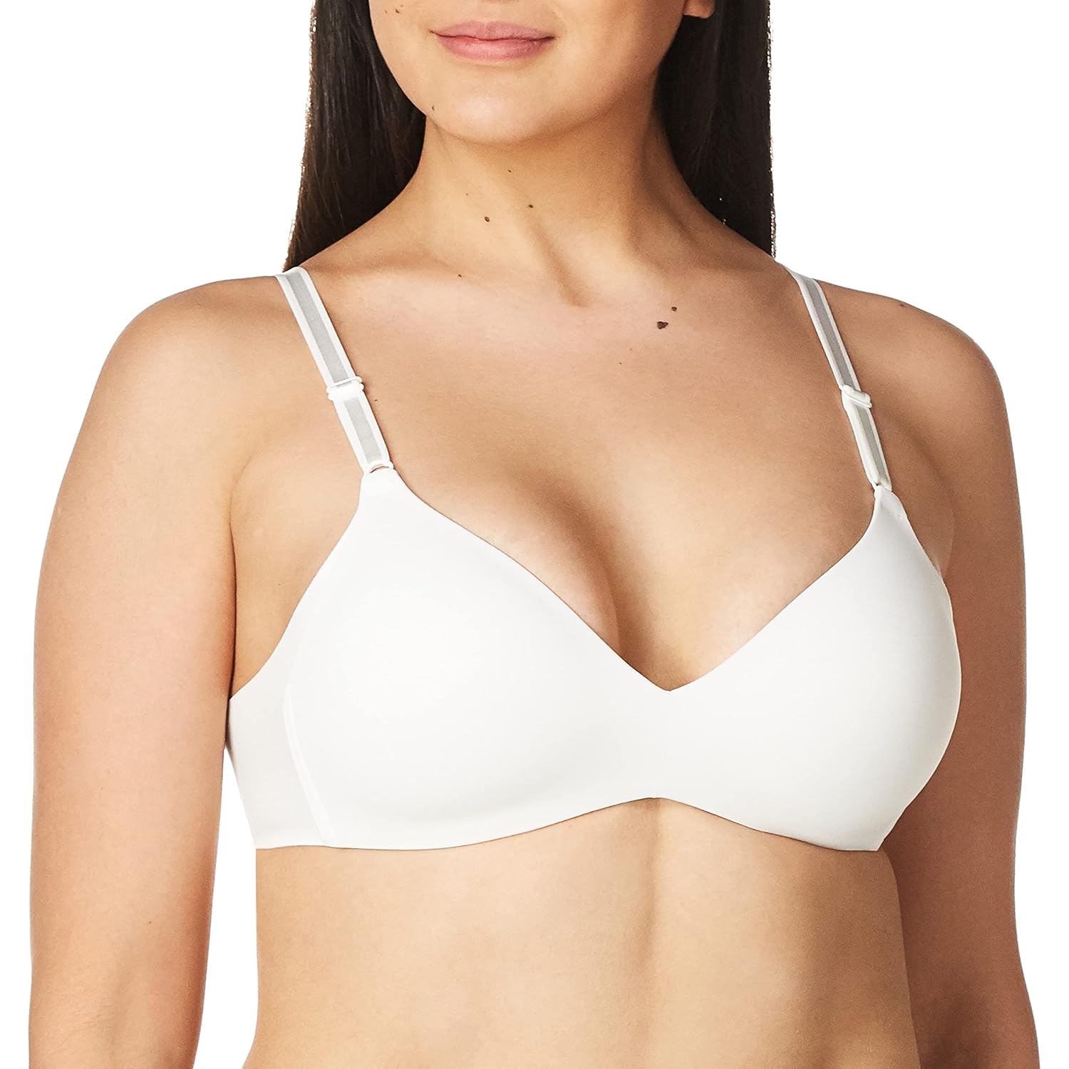 Warners Womens Blissful Benefits Womens Underarm-Smoothing Comfort Wireless Lightly Lined T-Shirt Bra