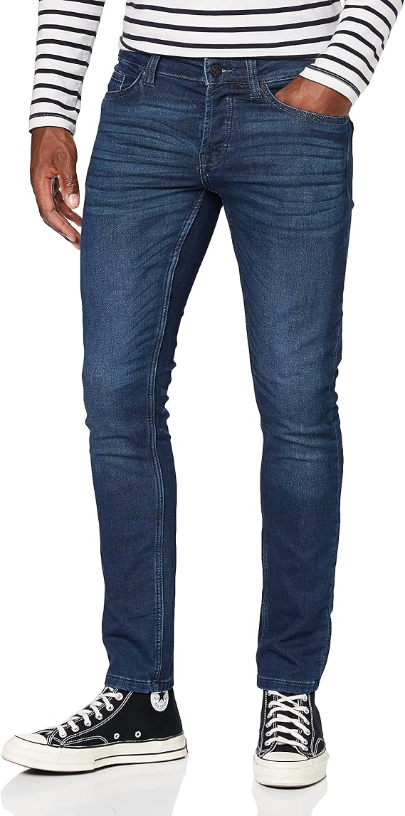 Only \u0026 Sons Men's Slim Jeans, Blue (Blue Denim Blue Denim), 28W / 32L: Buy  Online at Best Price in UAE - Amazon.ae