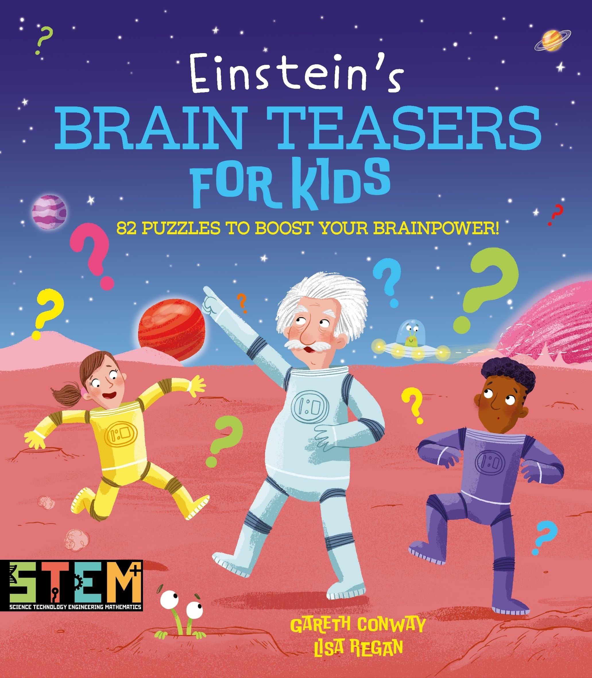 Einstein's Brain Teasers for Kids: 82 Puzzles to Boost Your Brainpower!