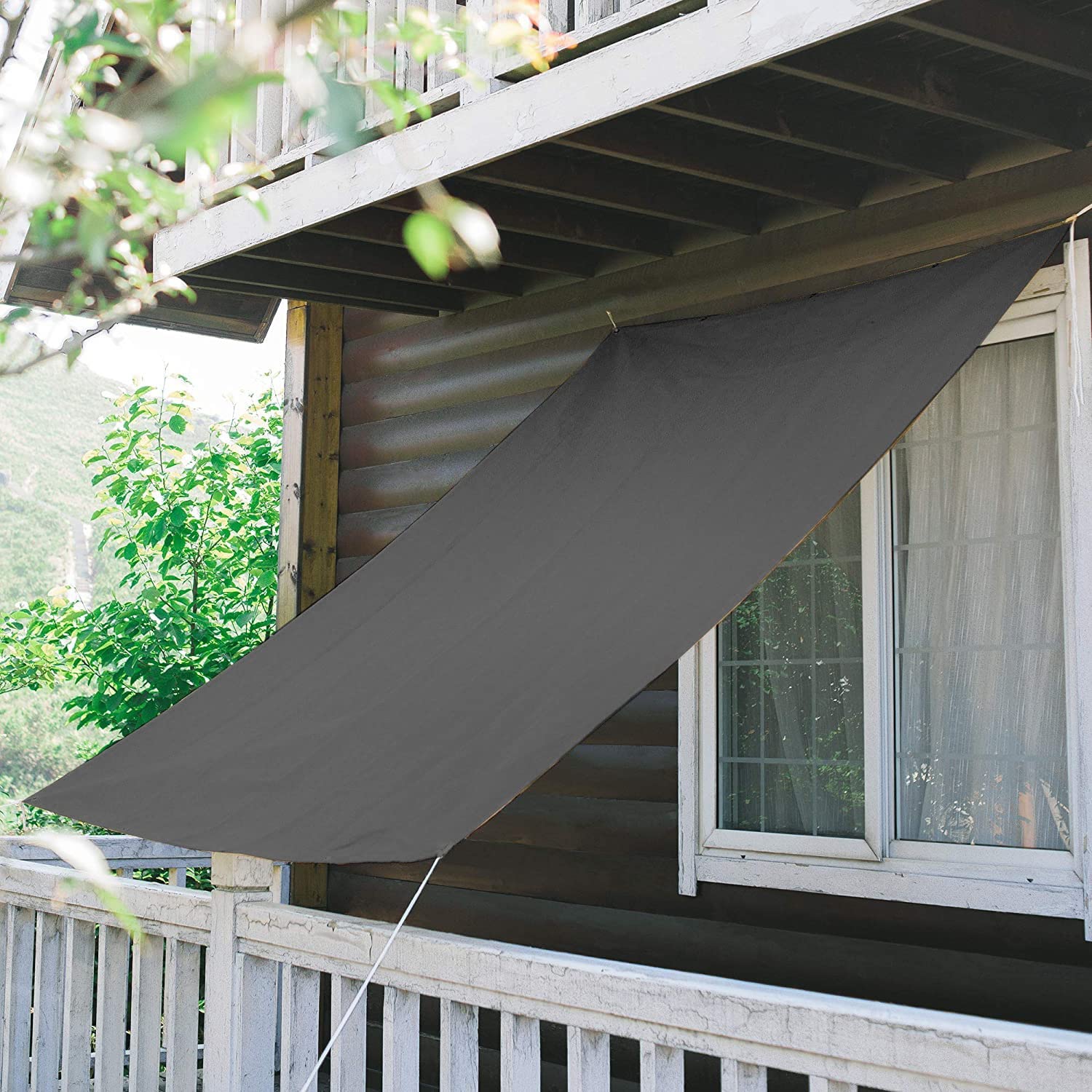 Amazon.co.jp: サンシェード 1.5M x 2M UVカット撥水 オーニング