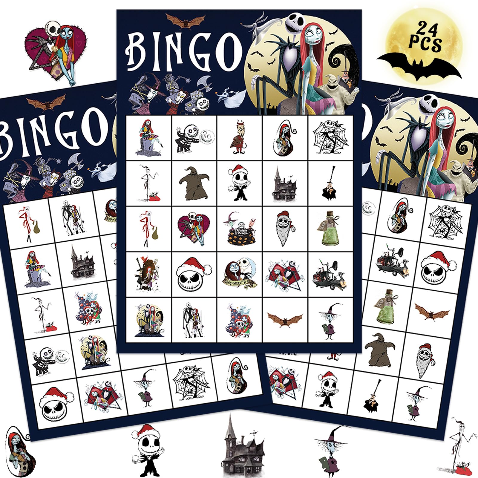 amazon-com-msjehqi-nightmare-christmas-bingo-for-kids-christmas-party-games-24-players-xmas-activities-nightmare-christmas-bingo-cards-activities-christmas-family-games-toys-games